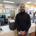 Darryn Harris is tasked with training more than 1,000 St. John’s staffers on what to do if immigration agents ent er a clinic. (Jackie Fortiér/KFF Health News)