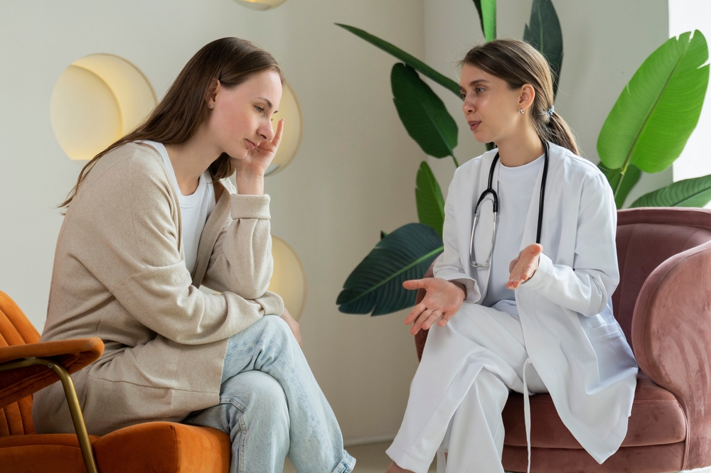 patient seeing NP about eating disorders