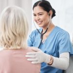 NP with asthma patient