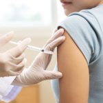 NP giving Covid vaccine