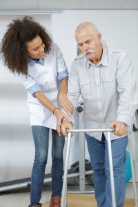 stroke victim in therapy