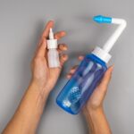 spare and bottle used for nasal irrigation