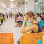 Crowded waiting room